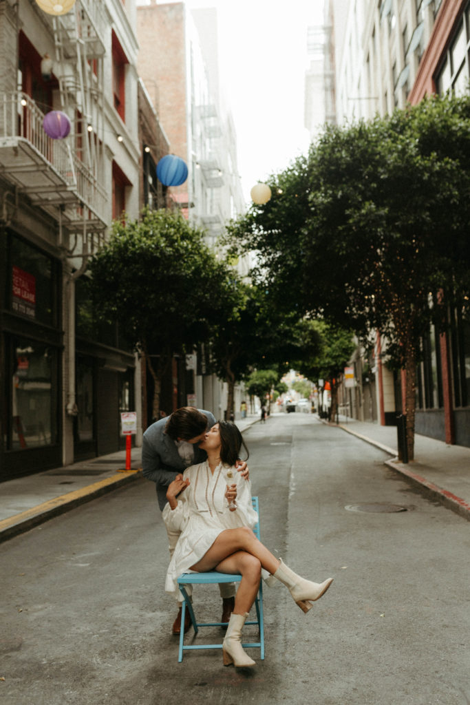 Romantic Engagement Session in San Francisco, California